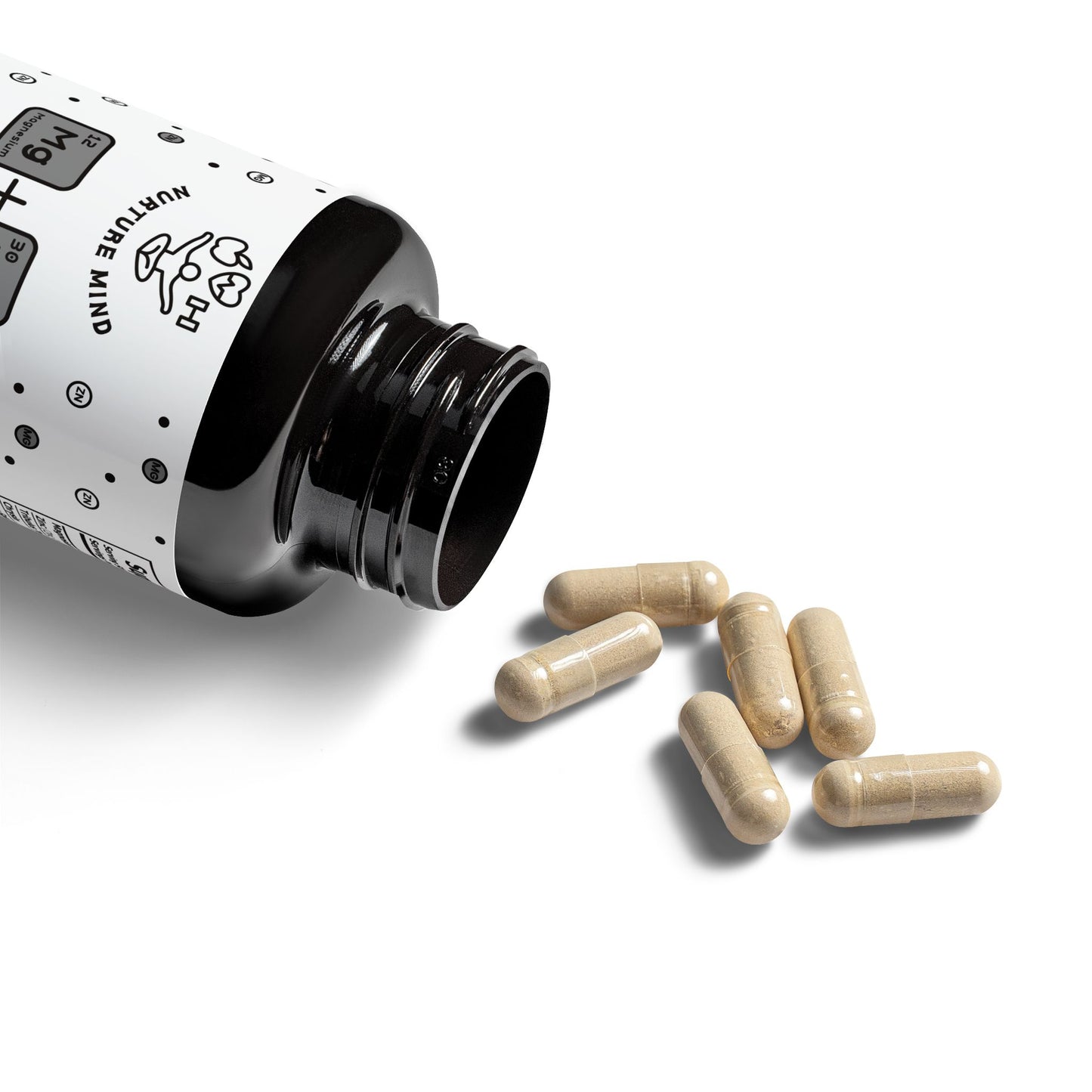 Magnesium Zinc Supplement (90 Capsules)