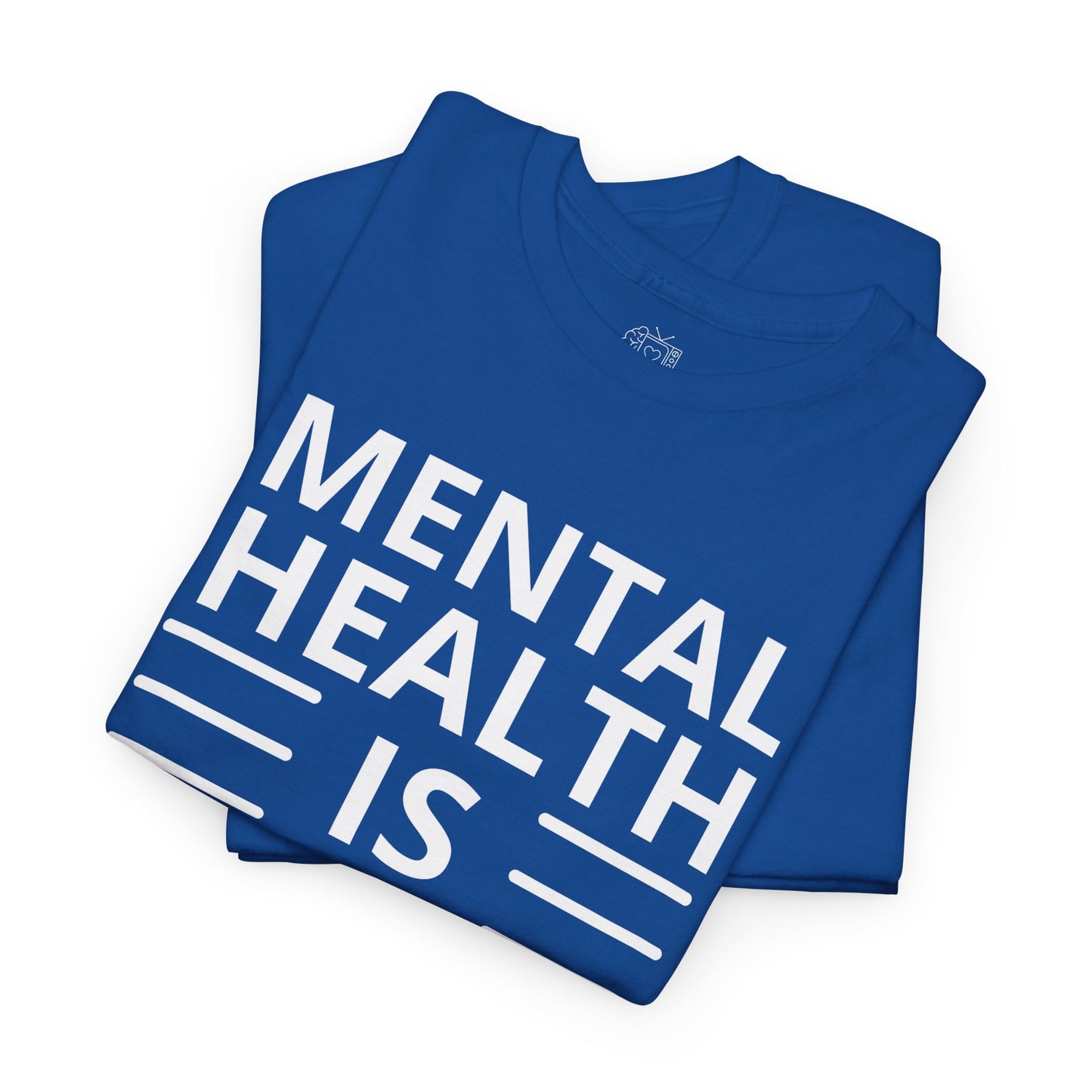 Mental Health is Rad Minimalist T-Shirt – Unisex Mental Wellness Tee