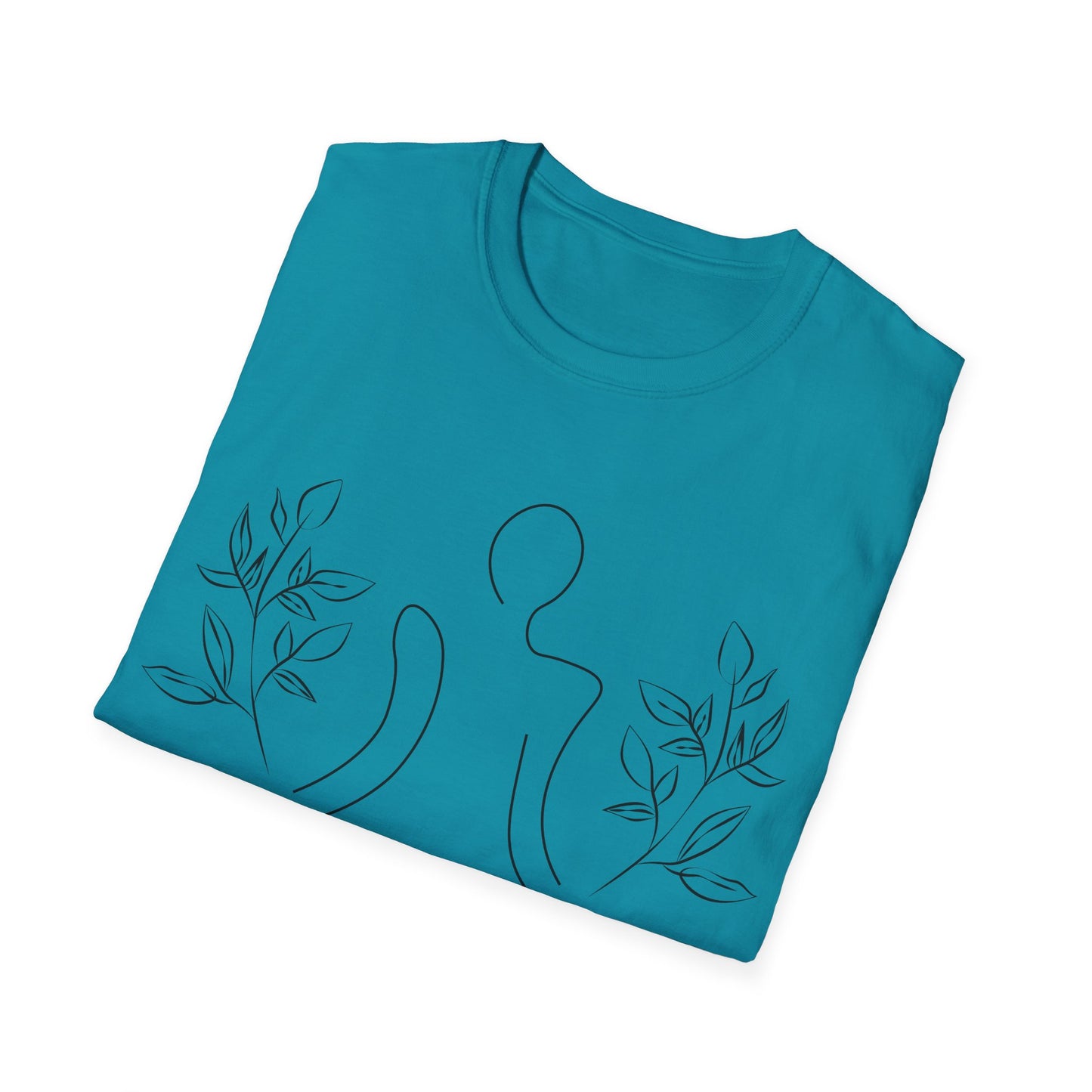 Peace Starts with You" Cotton T-Shirt