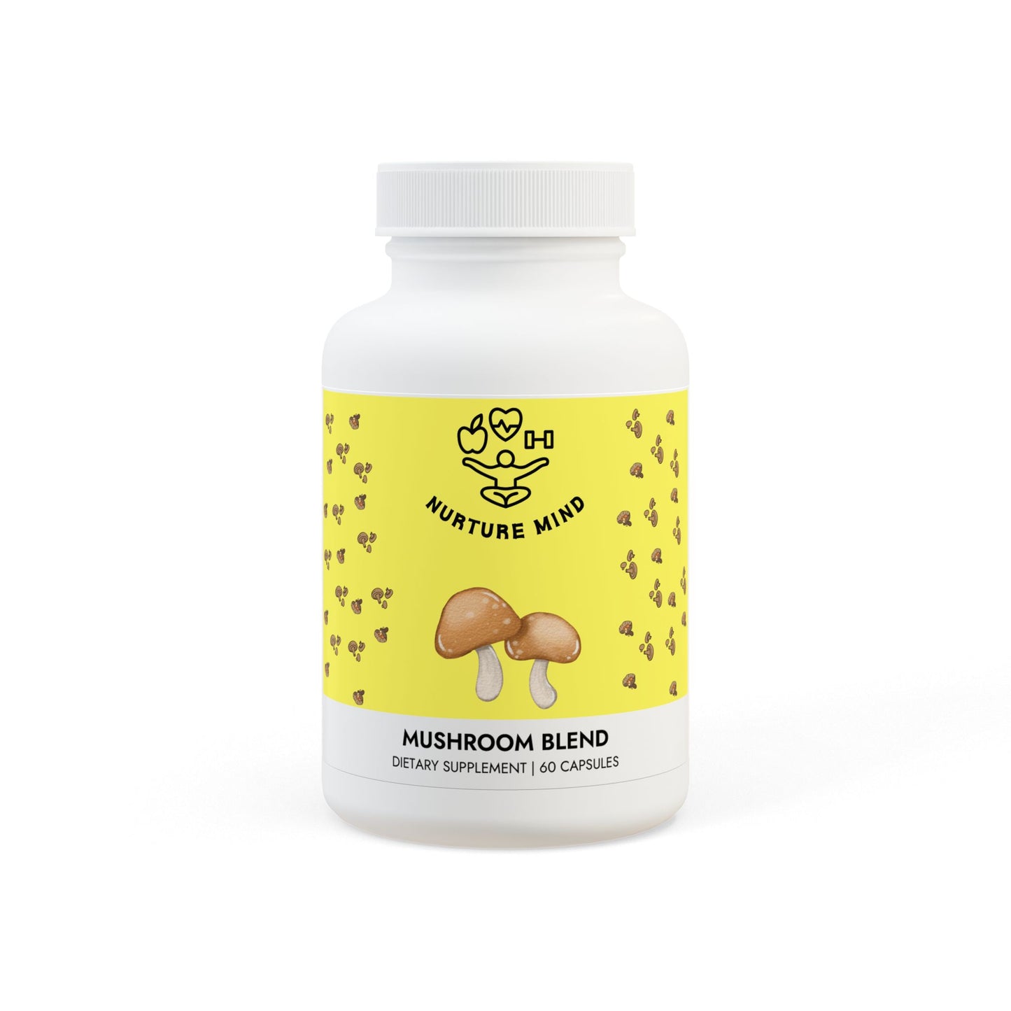 Mushroom Blend Supplement (60 Capsules)