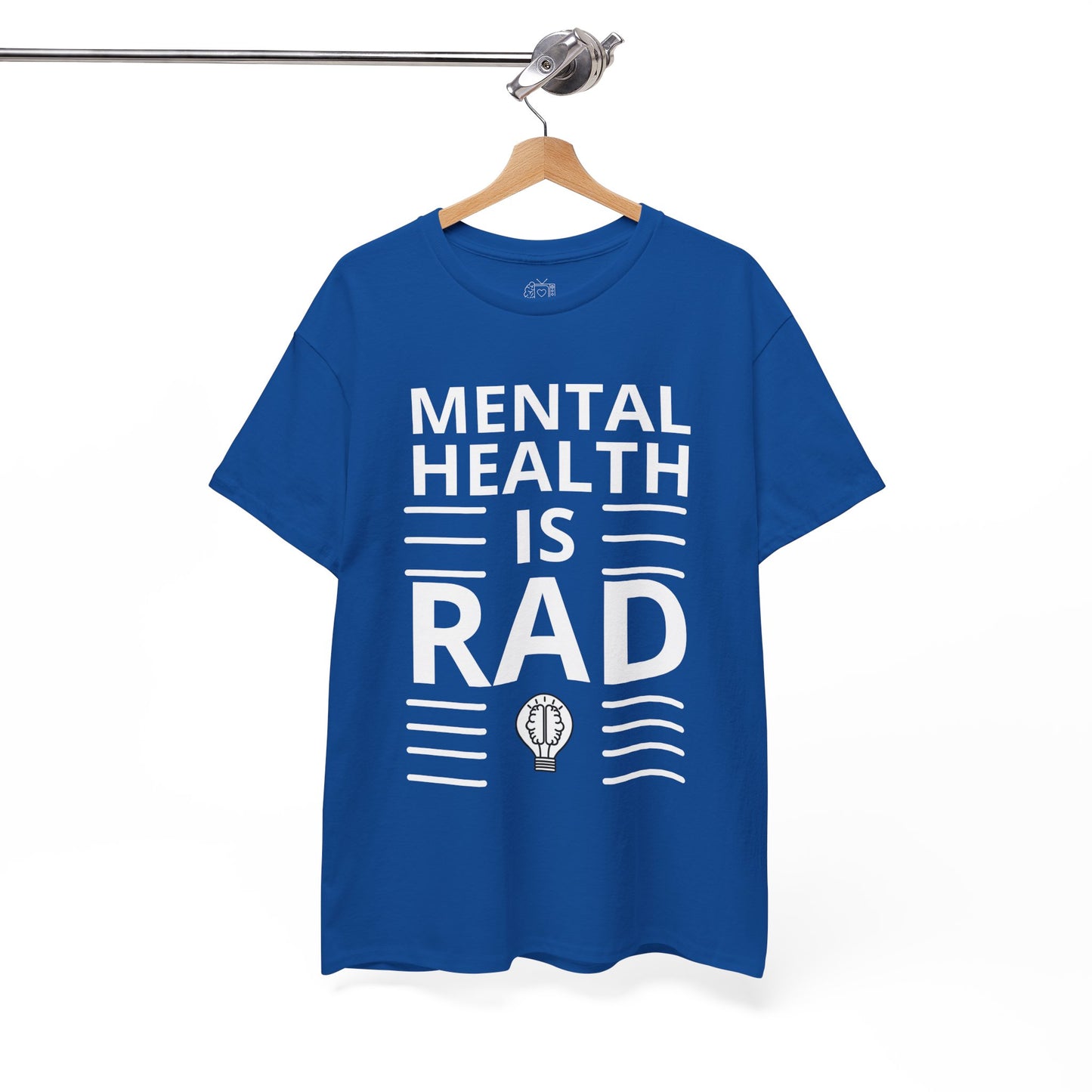 Mental Health is Rad Minimalist T-Shirt – Unisex Mental Wellness Tee