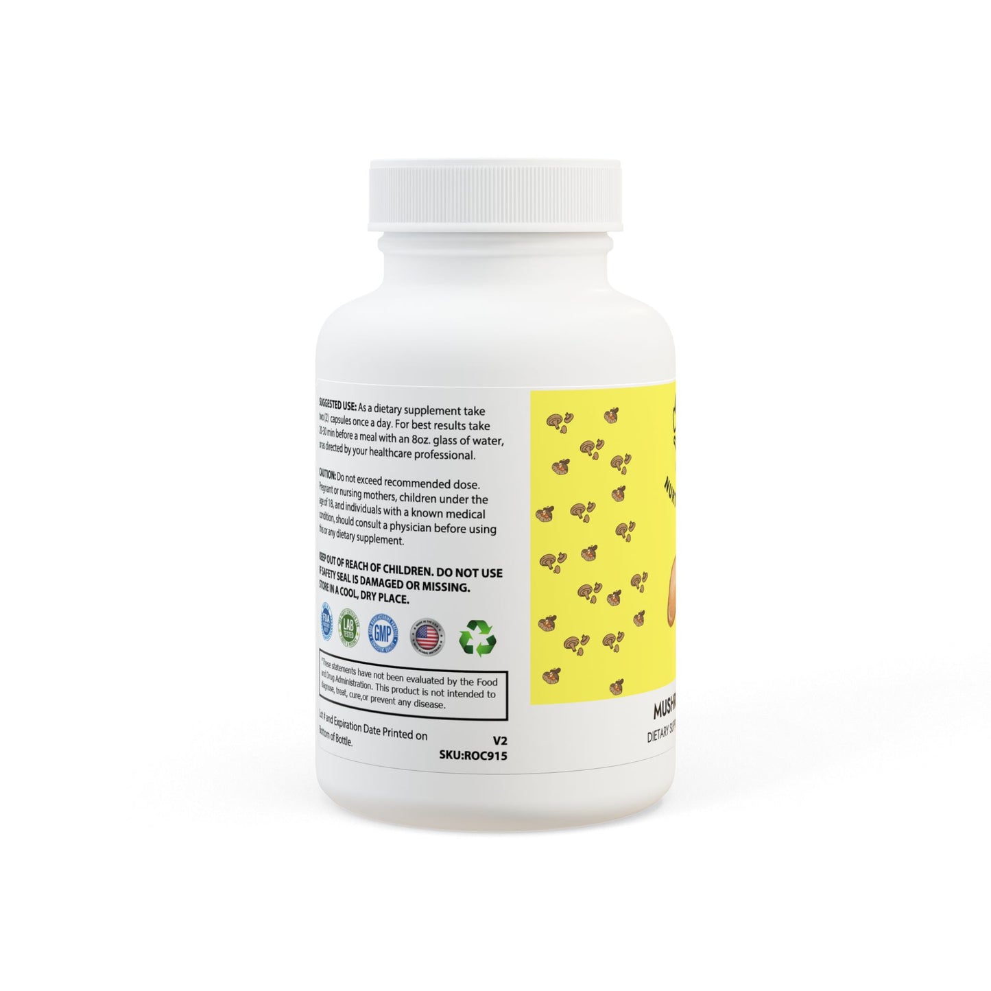 Mushroom Blend Supplement (60 Capsules)