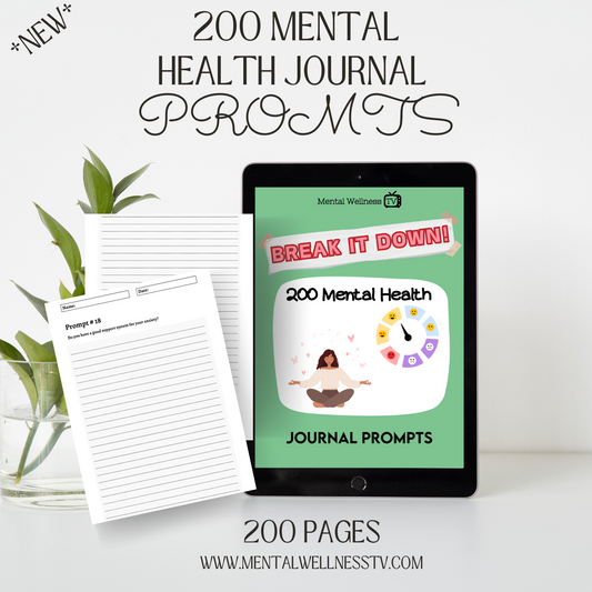 *NEW* 200 Mental Health Prompts
