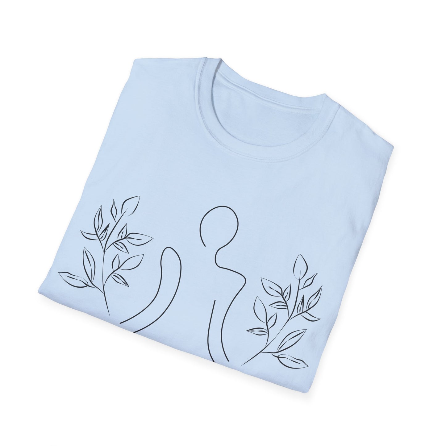 Peace Starts with You" Cotton T-Shirt