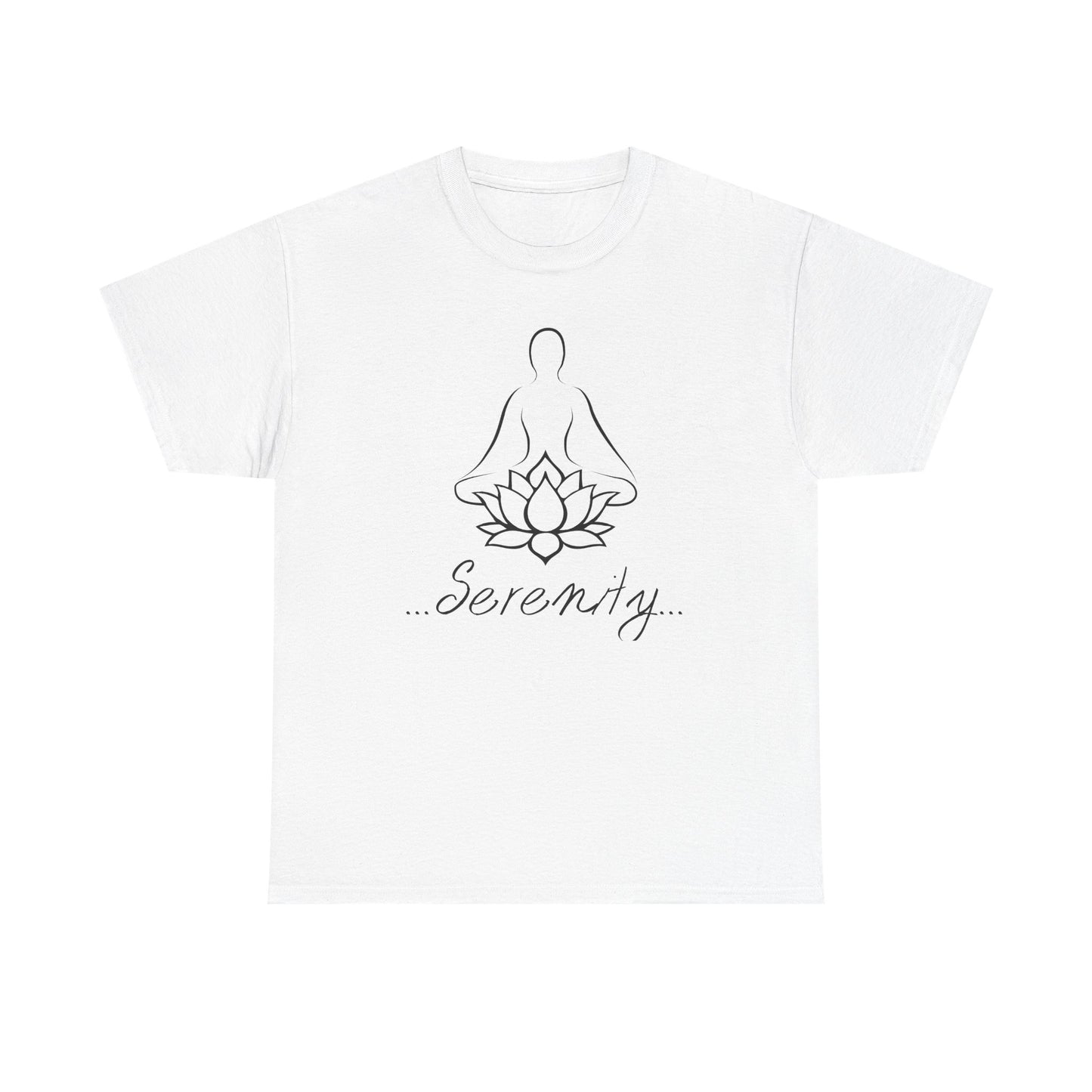 Serenity Mental Wellness Unisex Heavy Cotton Tee