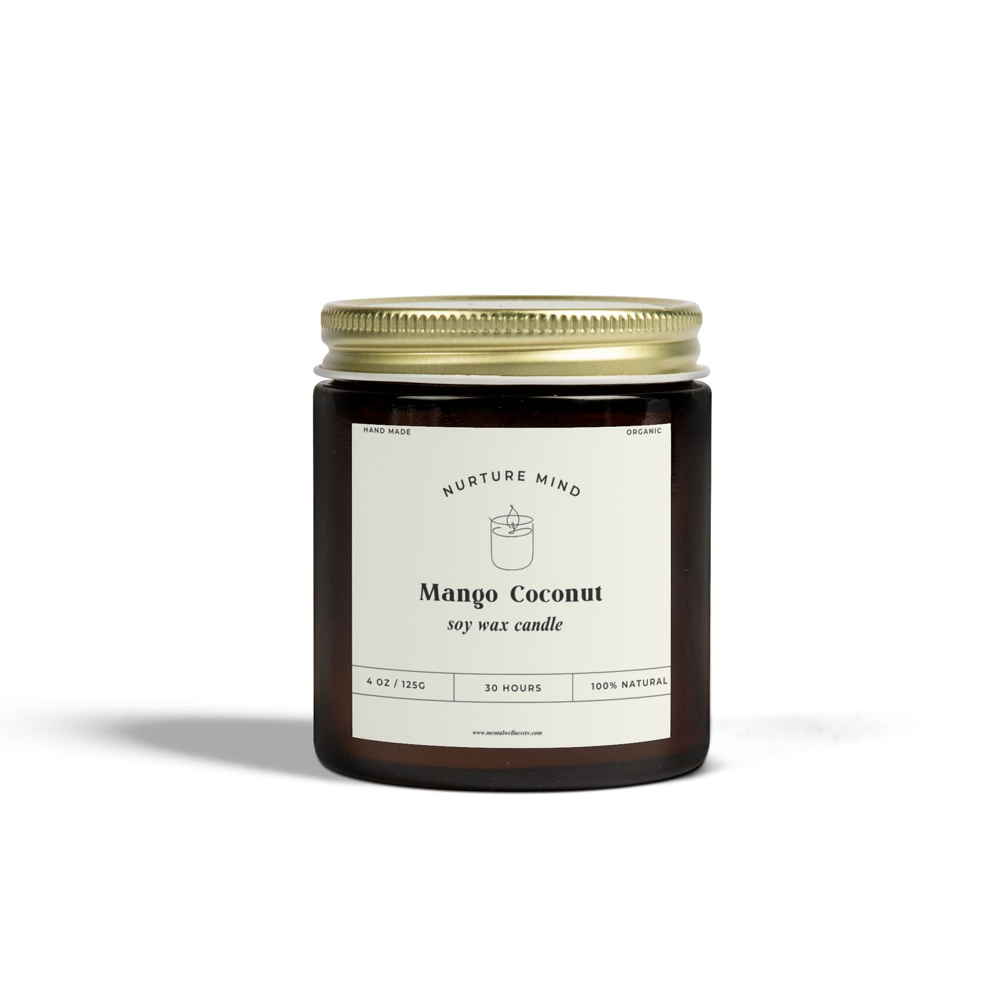 Πολυτελές αρωματικό κερί χυμένο στο χέρι - Mango
