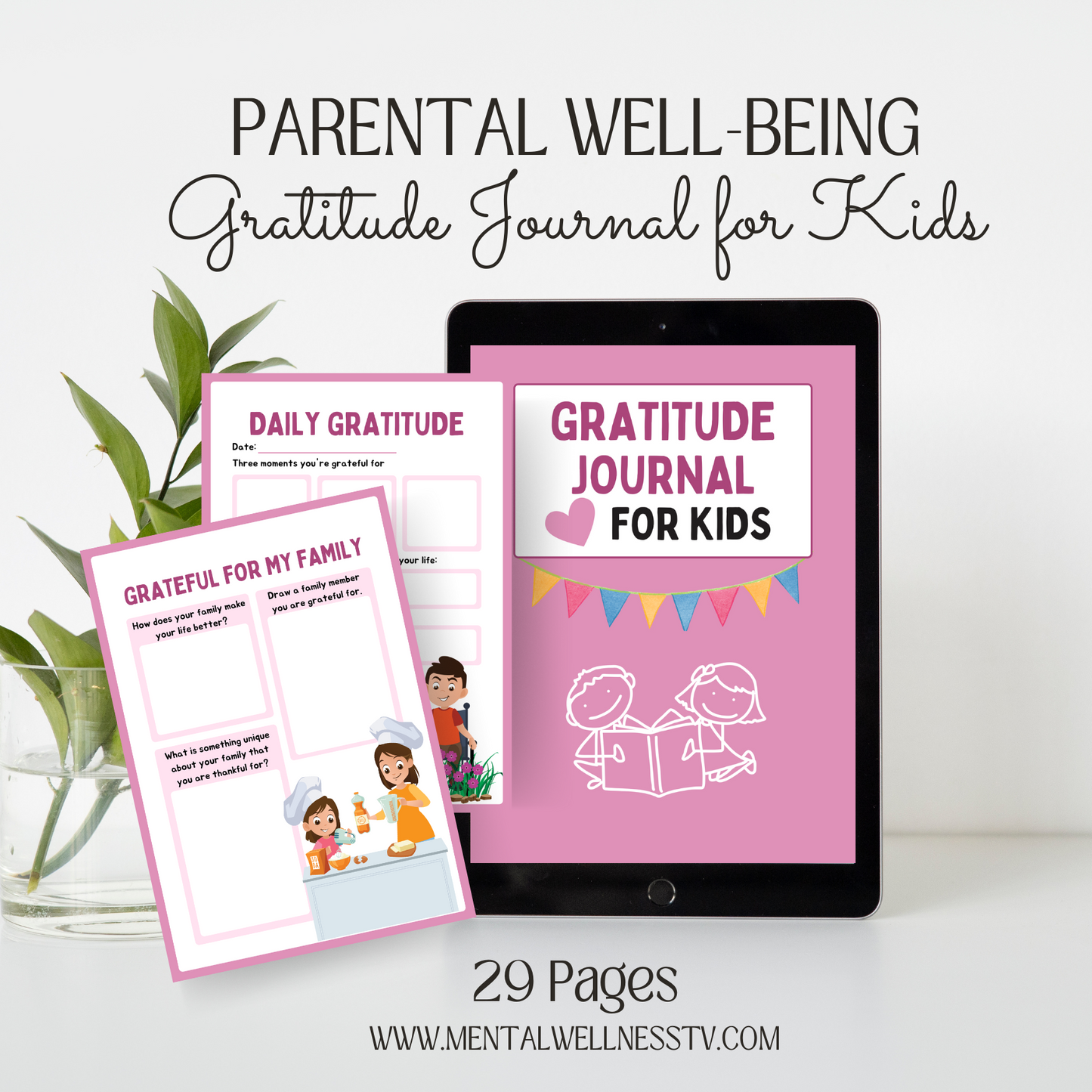 My Gratitude Journal – A Daily Happiness Diary for Kids